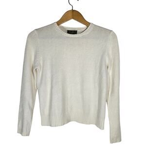 Eddie Bauer Cotton Angora Button Detail Sweater Medium‎ Pullover Classic Soft